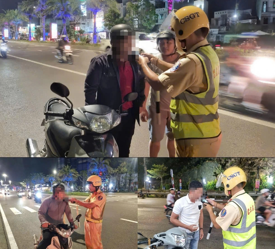 CSGT Gia Lai tuần tra nhiều khung giờ, xử l&yacute; nghi&ecirc;m vi phạm nồng độ cồn dịp lễ hội xu&acirc;n- Ảnh 2.