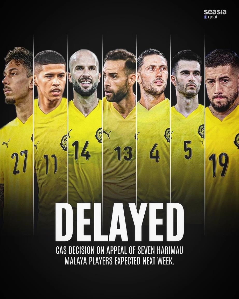 V&igrave; sao CAS l&ugrave;i thời hạn quyết định vụ Malaysia sử dụng 7 cầu thủ nhập tịch sai quy định?- Ảnh 1.