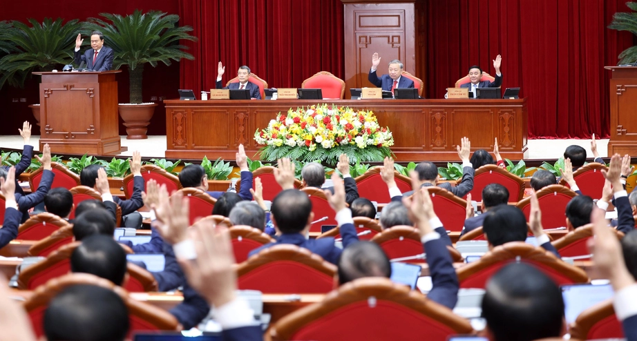 Khai mạc trọng thể Hội nghị Trung ương lần thứ 2 kh&oacute;a XIV- Ảnh 4.