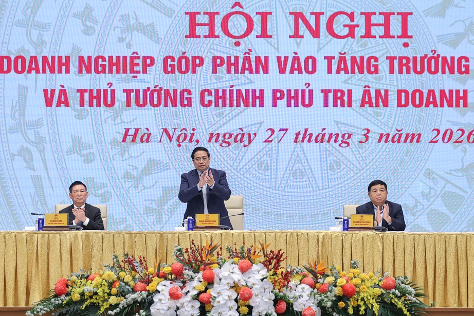 Thủ tướng: Doanh nghiệp là chủ thể trong thực hiện mục tiêu tăng trưởng từ 10% trở lên- Ảnh 2. Thủ tướng: Doanh nghiệp là chủ thể trong thực hiện mục tiêu tăng trưởng từ 10% trở lên- Ảnh 2.