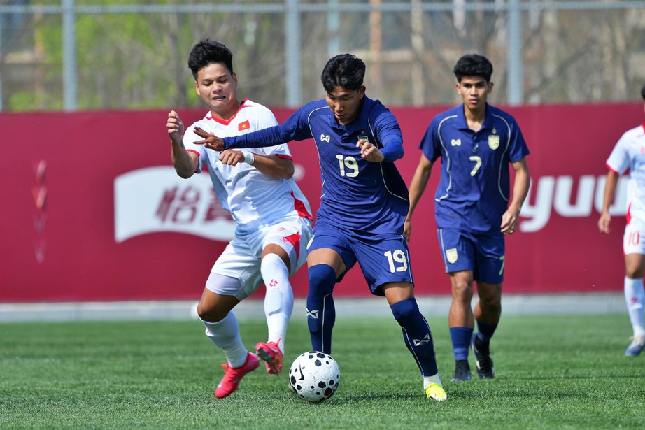 U23 Việt Nam thua tiếc nuối trước Th&aacute;i Lan ở CFA Team China 2026- Ảnh 2.