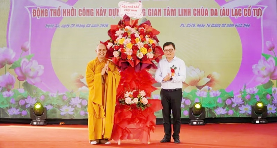 Khởi c&ocirc;ng x&acirc;y dựng Ch&ugrave;a Da ở Nghệ An, nơi thờ tự hơn 500 nh&agrave; b&aacute;o - liệt sĩ- Ảnh 7.