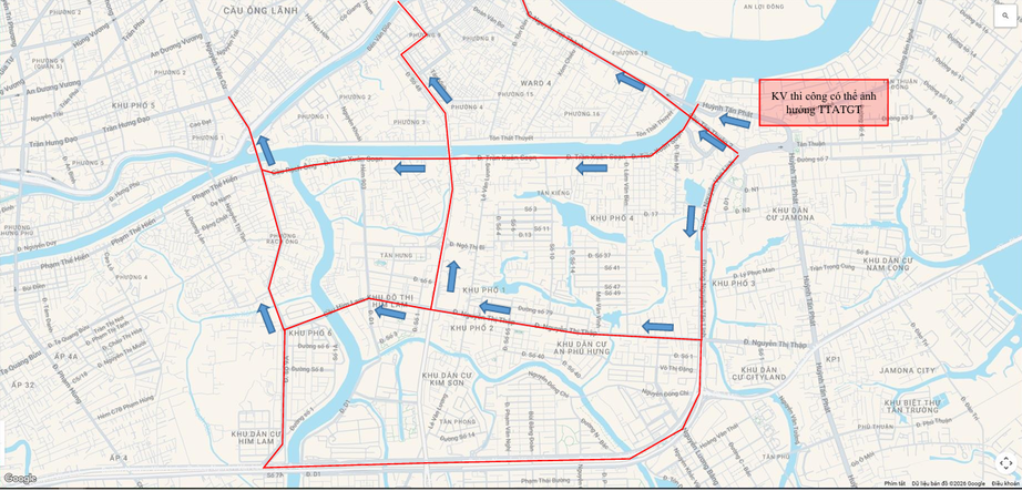 TP.HCM duy tu, sửa chữa đường v&agrave;o cảng T&acirc;n Thuận khoảng 10 ng&agrave;y- Ảnh 2.