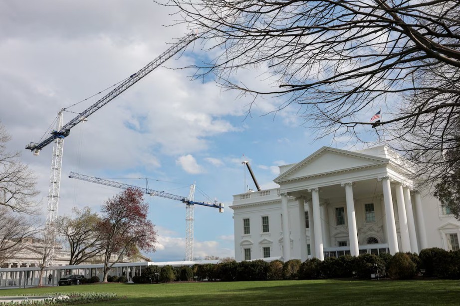 Thẩm phán Mỹ đình chỉ dự án xây phòng đại tiệc tại Nhà Trắng- Ảnh 1. Thẩm phán Mỹ đình chỉ dự án xây phòng đại tiệc tại Nhà Trắng- Ảnh 1.
