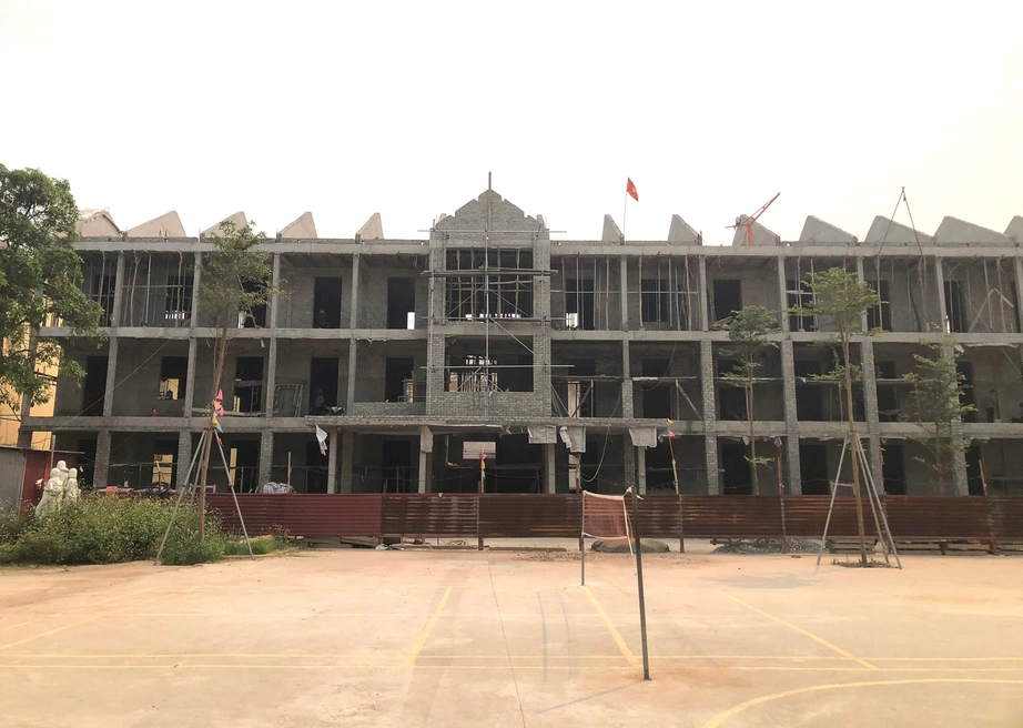 Vượt kh&oacute; đẩy nhanh tiến độ thi c&ocirc;ng c&aacute;c dự &aacute;n trường học ở Ph&uacute; Thọ- Ảnh 4.