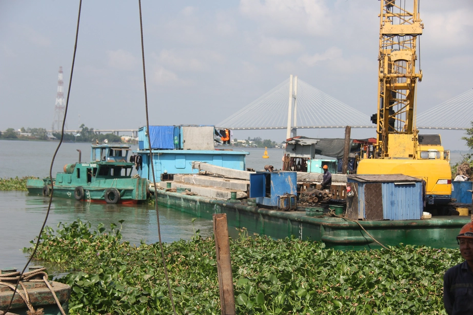 Đồng Th&aacute;p: Đẩy nhanh thi c&ocirc;ng bờ k&egrave; s&ocirc;ng Tiền gần cầu Cao L&atilde;nh- Ảnh 3.