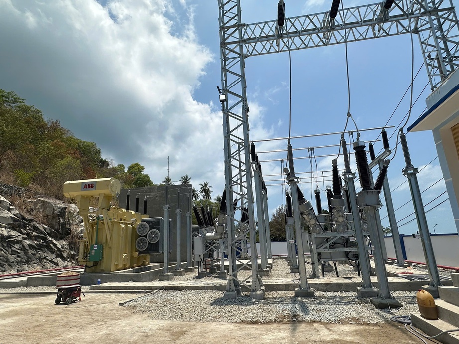 EVNSPC đ&oacute;ng điện, vận h&agrave;nh Trạm biến &aacute;p 110kV Lại Sơn- Ảnh 2.