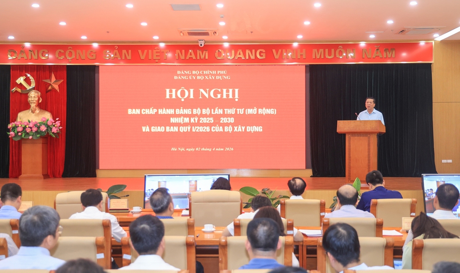 Hội nghị lần thứ 4 BCH Đảng bộ Bộ Xây dựng: Quyết tâm thực hiện thắng lợi nhiệm vụ quý II- Ảnh 3. Hội nghị lần thứ 4 BCH Đảng bộ Bộ Xây dựng: Quyết tâm thực hiện thắng lợi nhiệm vụ quý II- Ảnh 3.