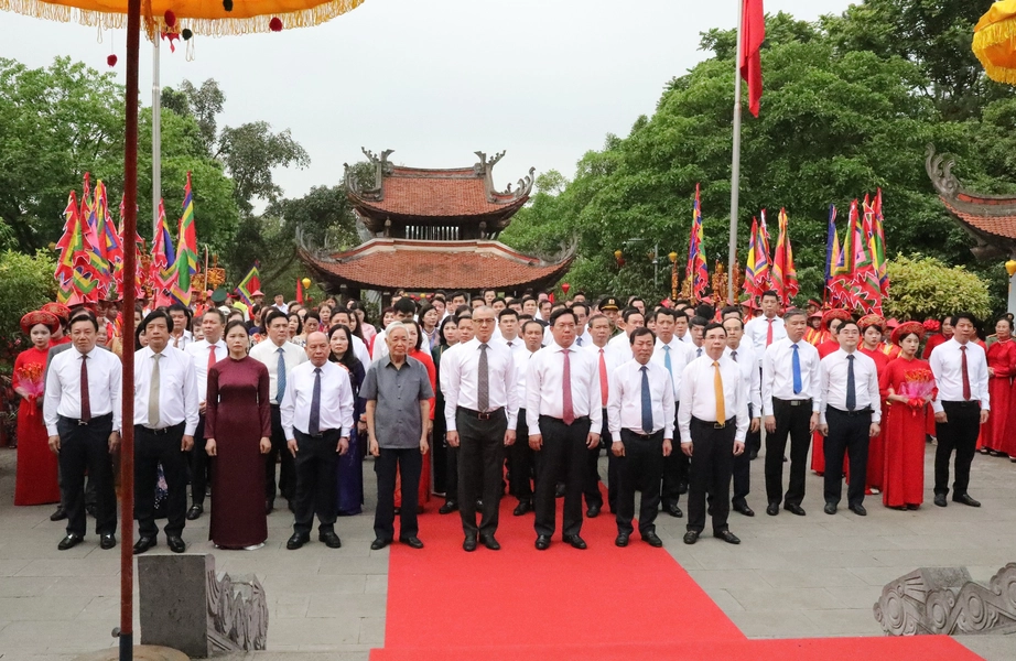 Ph&uacute; Thọ long trọng tổ chức Lễ giỗ Đức Quốc Tổ Lạc Long Qu&acirc;n- Ảnh 3.