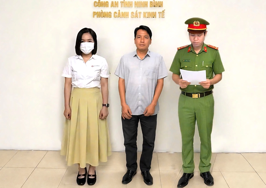 Khởi tố vụ &aacute;n ghi khống hơn 11 tỷ đồng để k&ecirc; khai khấu trừ thuế ở Ninh B&igrave;nh- Ảnh 1.