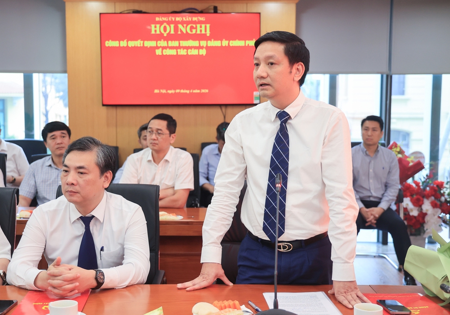 Đảng ủy Bộ X&acirc;y dựng c&ocirc;ng bố quyết định bổ sung ủy vi&ecirc;n Ban Chấp h&agrave;nh- Ảnh 3.