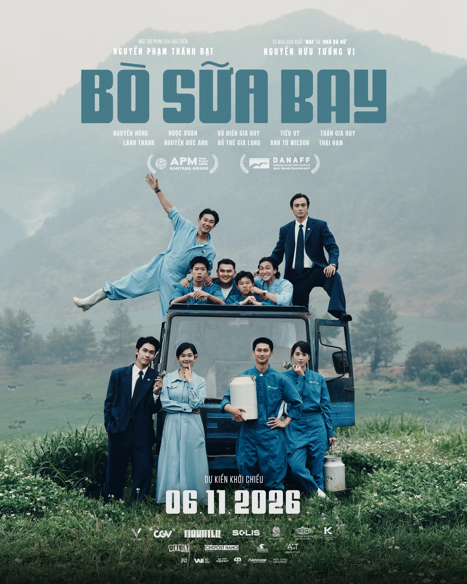 Nguyễn H&ugrave;ng, Gia Huy của "Mưa đỏ" t&aacute;i ngộ trong phim &ldquo;B&ograve; sữa bay&rdquo;- Ảnh 1.