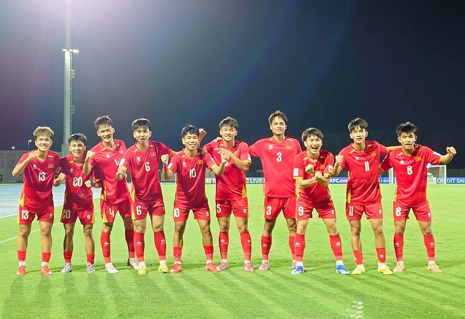 AFC chỉ ra điểm mấu chốt gi&uacute;p U17 Việt Nam ngược d&ograve;ng trước UAE- Ảnh 2.