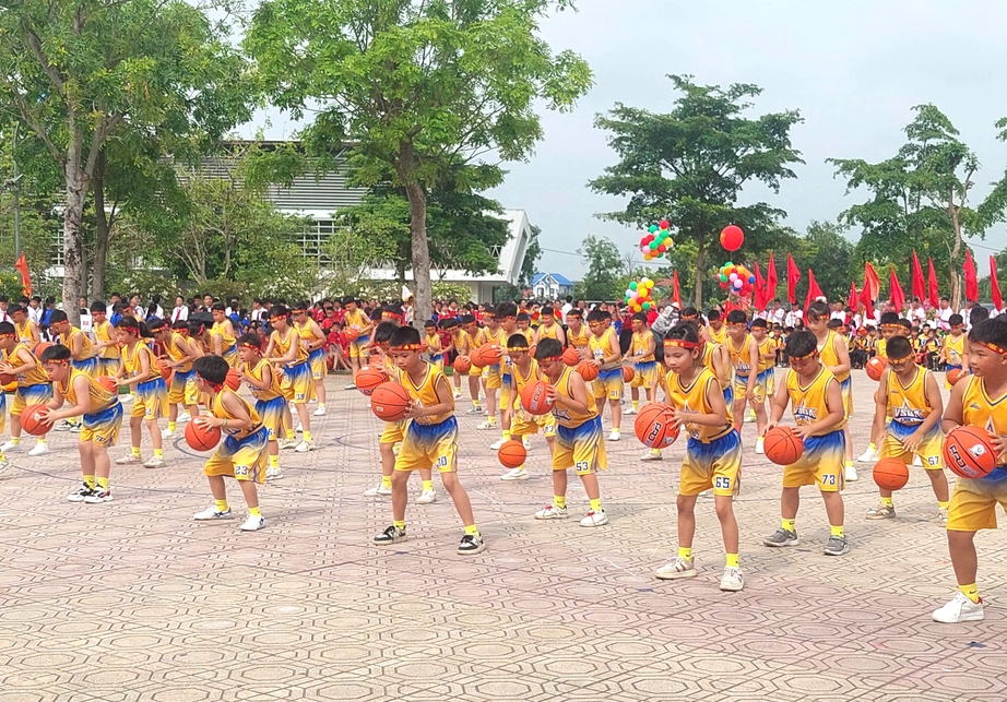 Ph&uacute; Thọ: Hơn 1.000 học sinh tranh t&agrave;i tại Hội khỏe Ph&ugrave; Đổng phường Vĩnh Ph&uacute;c lần thứ I- Ảnh 2.