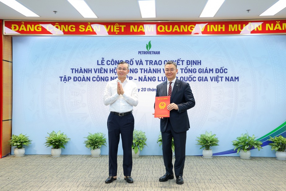&Ocirc;ng L&ecirc; Mạnh Cường giữ chức Tổng gi&aacute;m đốc Petrovietnam- Ảnh 1.