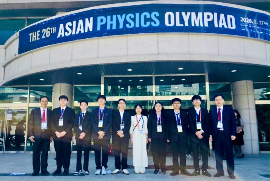 Việt Nam gi&agrave;nh 8 huy chương Olympic Vật l&yacute; ch&acirc;u &Aacute; 2026- Ảnh 1.