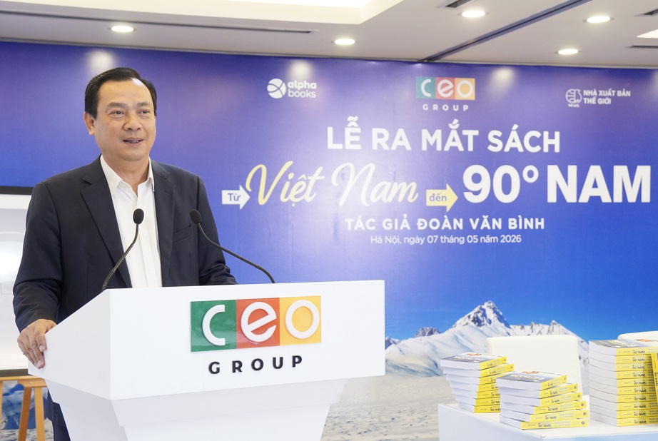 Ra mắt s&aacute;ch &ldquo;Từ Việt Nam đến 90&deg; Nam&rdquo; của t&aacute;c giả Đo&agrave;n Văn B&igrave;nh- Ảnh 2.