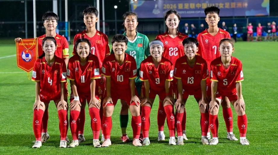 Thắng kịch t&iacute;nh Myanmar nhờ hai si&ecirc;u phẩm, U17 nữ Việt Nam v&agrave;o tứ kết giải ch&acirc;u &Aacute;- Ảnh 2.