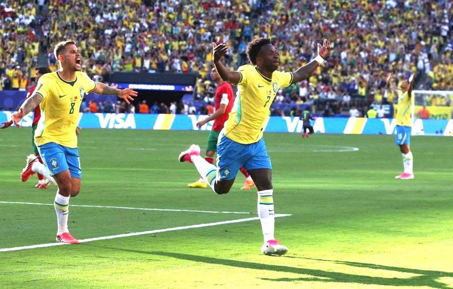 Kết quả Brazil vs Ma Rốc 2026: Vinicius tỏa s&aacute;ng mang về trận h&ograve;a q&uacute;y gi&aacute; - Ảnh 2.