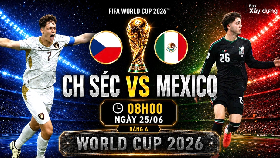 Nhận định, dự đoán tỷ số CH Séc vs Mexico (8h ngày 25/6), bảng A World Cup 2026 - Ảnh 1.