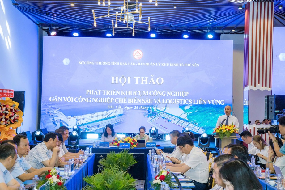 Đắk Lắk ph&aacute;t triển khu / cụm c&ocirc;ng nghiệp gắn chế biến s&acirc;u v&agrave; logistics li&ecirc;n v&ugrave;ng 2026 - Ảnh 1.