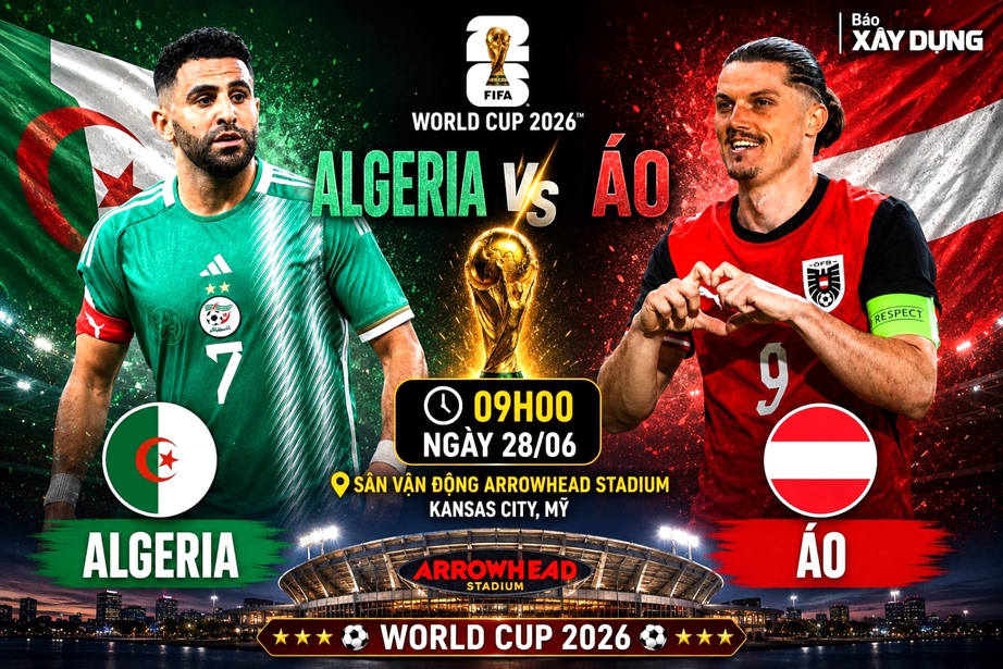Nhận định trận Algeria vs &Aacute;o tại World Cup 2026: Dự đo&aacute;n tỷ số ch&iacute;nh x&aacute;c - Ảnh 1.