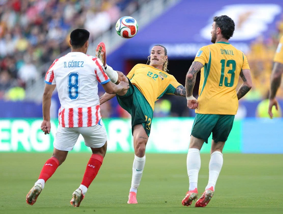 Kết quả Paraguay vs Australia: Bất ph&acirc;n thắng bại - Ảnh 2.