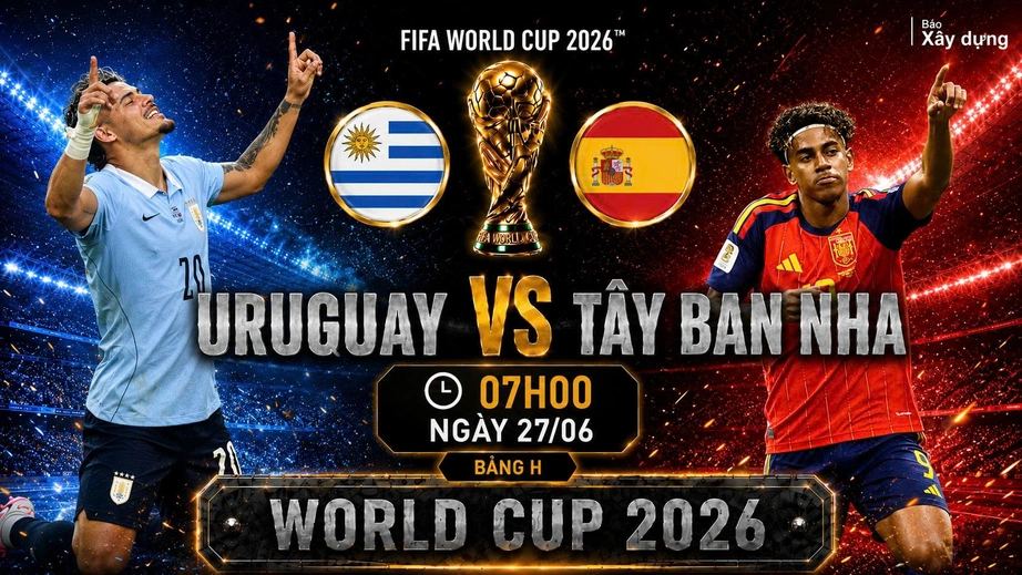 Nhận định, dự đo&aacute;n tỷ số Uruguay vs T&acirc;y Ban Nha (7h ng&agrave;y 27/6), bảng H World Cup 2026 - Ảnh 1.
