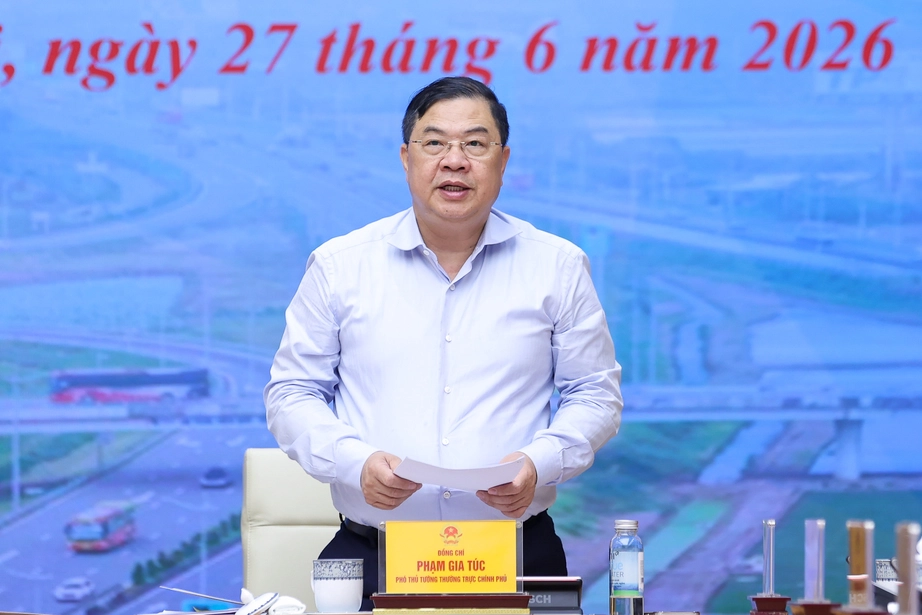 Thủ tướng: Ki&ecirc;n quyết kh&ocirc;ng l&ugrave;i tiến độ c&aacute;c dự &aacute;n trọng điểm quốc gia nếu kh&ocirc;ng c&oacute; l&yacute; do ch&iacute;nh đ&aacute;ng - Ảnh 3.