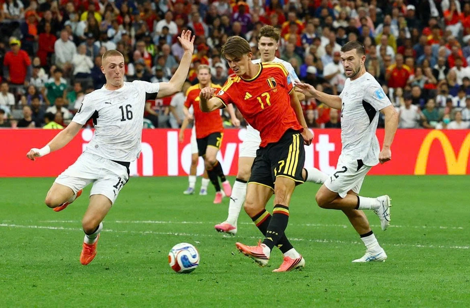Kết quả New Zealand vs Bỉ: Cơn mưa b&agrave;n thắng - Ảnh 2.