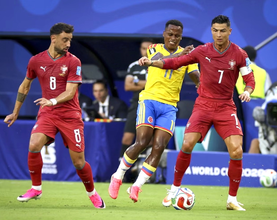 Bồ Đ&agrave;o Nha h&ograve;a Colombia 0 - 0 , gặp Croatia tại v&ograve;ng knock - out World Cup 2026 - Ảnh 1.