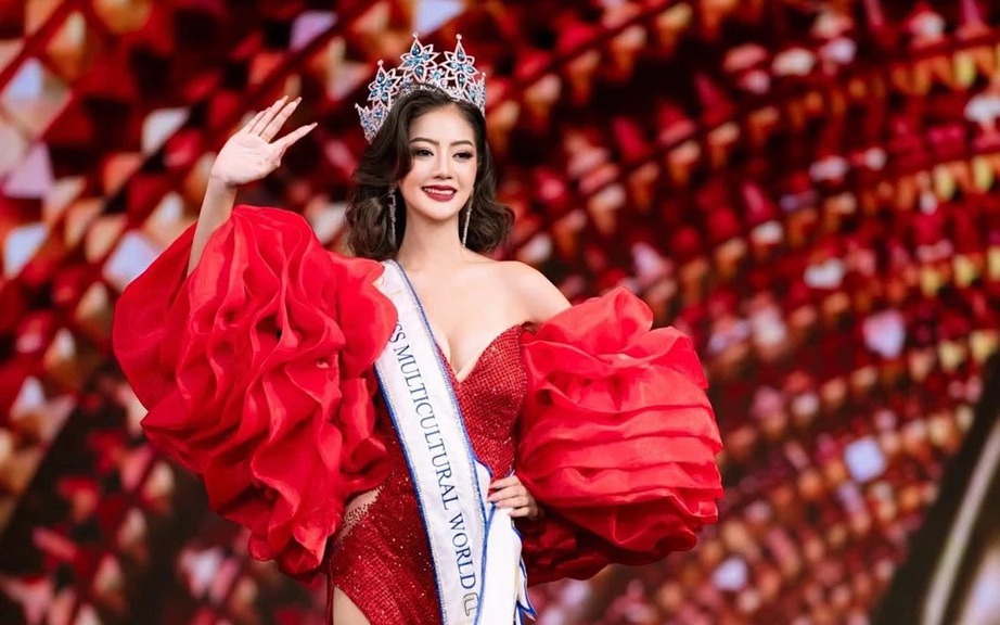 Mỹ nh&acirc;n 22 tuổi người Myanmar đăng quang Miss Multicultural World 2026 - Ảnh 2.