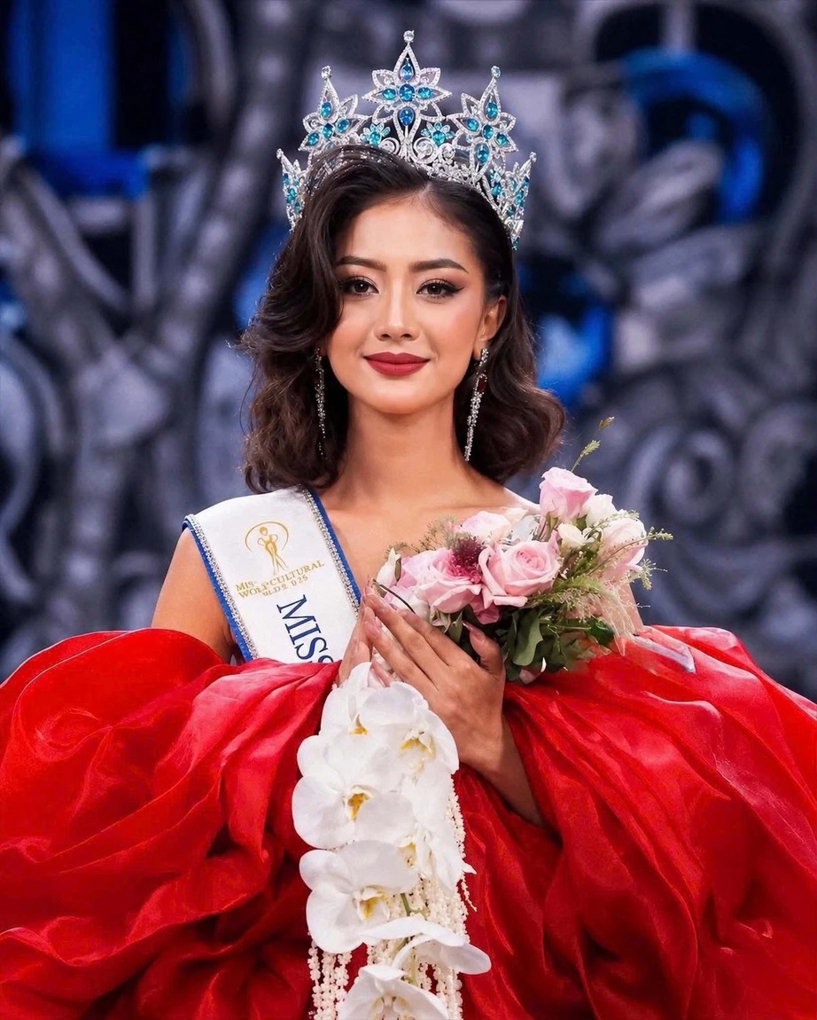 Mỹ nh&acirc;n 22 tuổi người Myanmar đăng quang Miss Multicultural World 2026 - Ảnh 1.