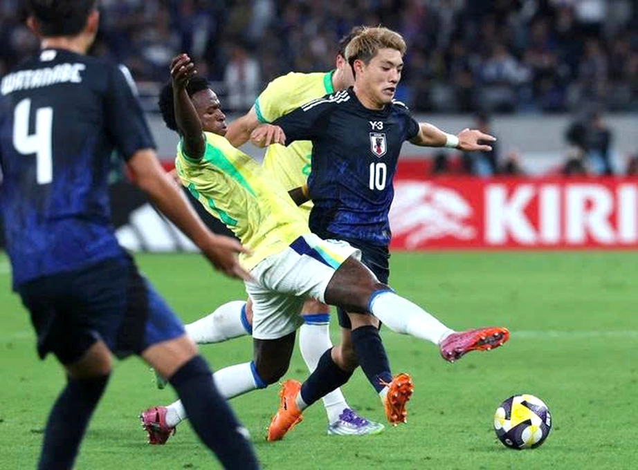 Brazil vs Nhật Bản: &ldquo;Nh&agrave; vua&rdquo; World Cup thị uy sức mạnh - Ảnh 1.