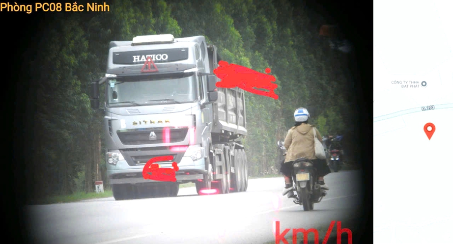 Bắc Ninh tăng cường kiểm so&aacute;t xe chở vật liệu vi phạm an to&agrave;n giao th&ocirc;ng- Ảnh 1.