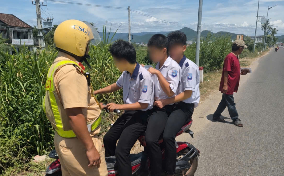 Gia Lai: Bay plycam quét nhiều tuyến đường, xử lý thanh thiếu niên vi phạm giao thông - Ảnh 3.