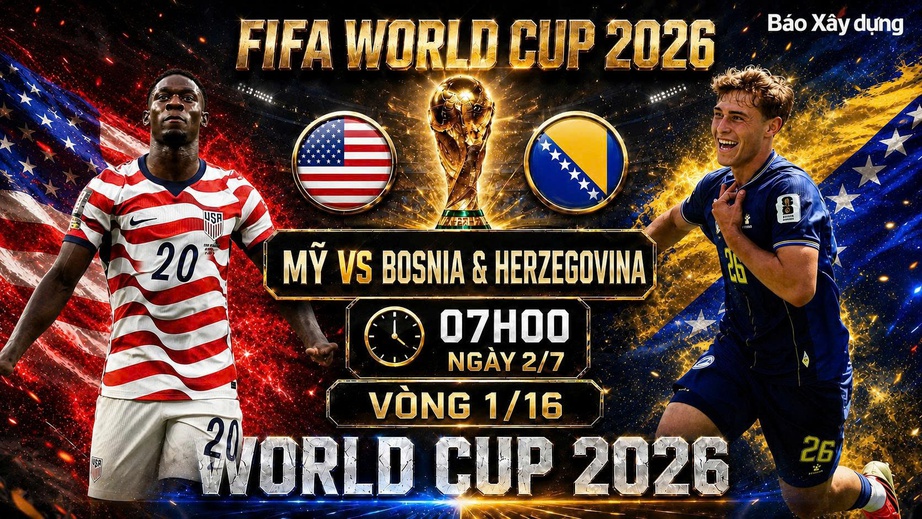 Nhận định, dự đo&aacute;n tỷ số Mỹ vs Bosnia & Herzegovina (7h ng&agrave;y 2/7), World Cup 2026 - Ảnh 1.