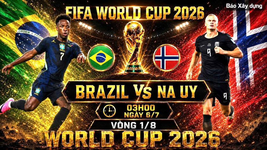 Nhận định, dự đo&aacute;n tỷ số Brazil vs Na Uy (3h ng&agrave;y 6/7), v&ograve;ng 1/8 World Cup 2026 - Ảnh 1.