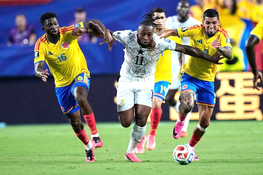 World Cup 2026: Thắng s&aacute;t n&uacute;t Ghana, Colombia gi&agrave;nh v&eacute; v&agrave;o v&ograve;ng 1/8 - Ảnh 2.