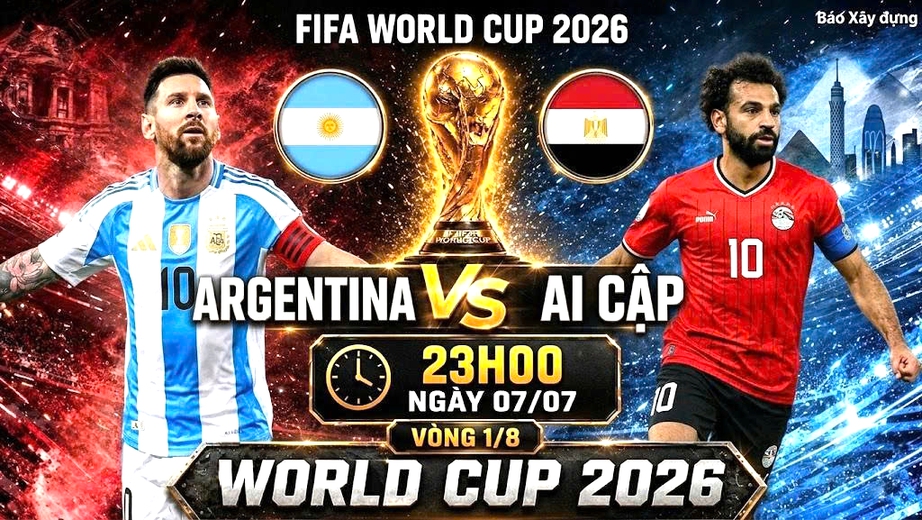 Nhận định, dự đo&aacute;n tỷ số Argentina vs Ai Cập (23h ng&agrave;y 7/7), v&ograve;ng 1/8 World Cup 2026 - Ảnh 1.