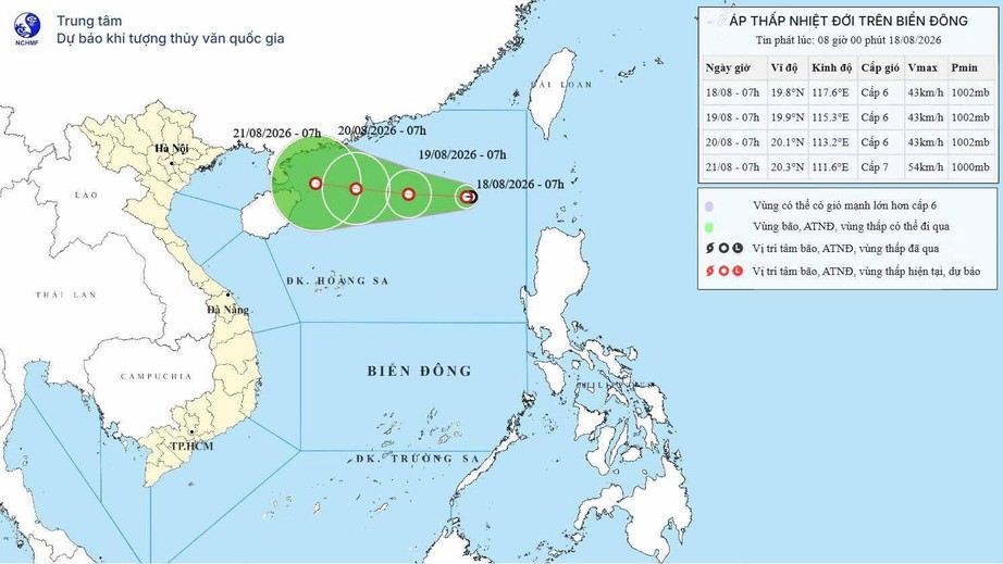 Sẵn s&agrave;ng chủ động ứng ph&oacute; mưa lớn diện rộng v&agrave; &aacute;p thấp nhiệt đới tr&ecirc;n Biển Đ&ocirc;ng - Ảnh 1.