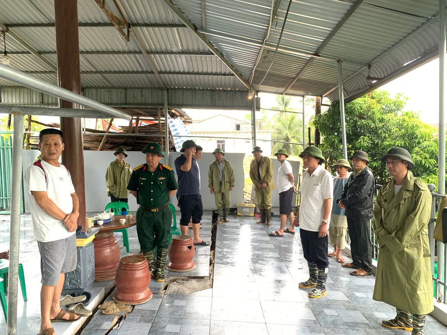 Ph&uacute; Thọ: Gần 200 hộ d&acirc;n phải di dời v&agrave; ảnh hưởng bởi mưa b&atilde;o - Ảnh 1.