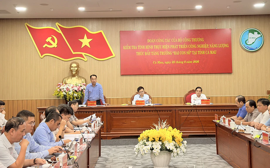 EVNNPT đề nghị C&agrave; Mau quyết liệt th&aacute;o gỡ vướng mắc, đẩy nhanh c&aacute;c dự &aacute;n truyền tải điện - Ảnh 1.