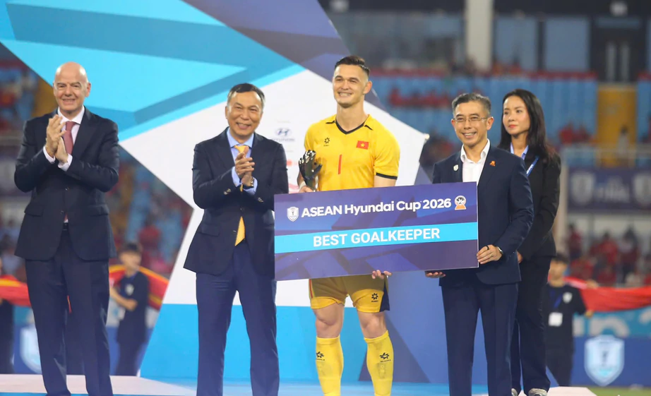 Tuyển Việt Nam thống trị c&aacute;c danh hiệu c&aacute; nh&acirc;n tại AFF Cup 2026 - Ảnh 2.
