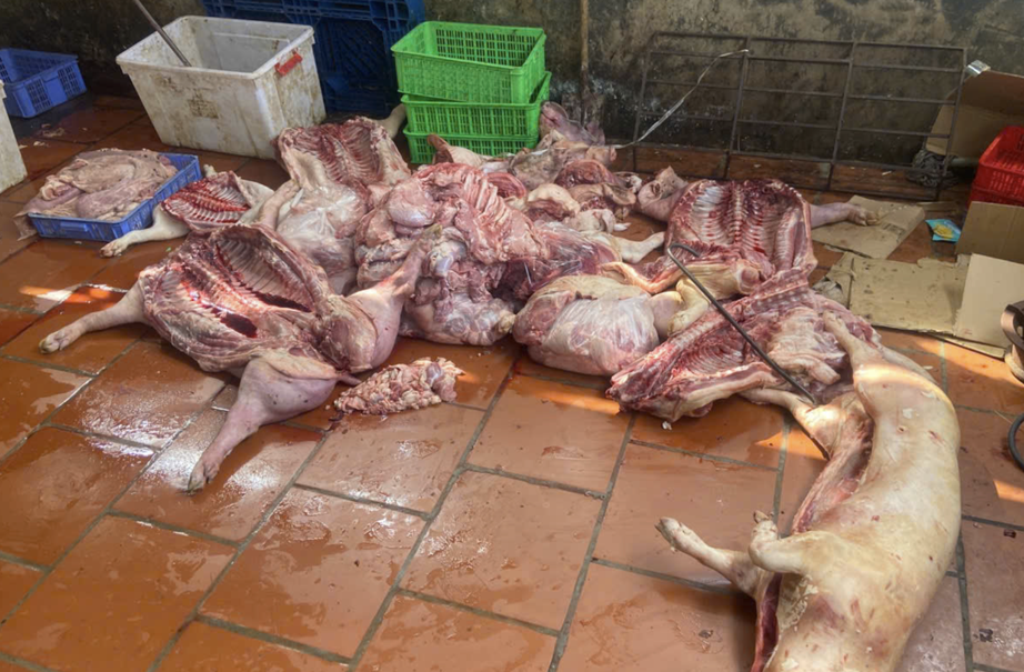 Chuyển cơ quan điều tra vụ gần 1 tấn thịt lợn nghi nhiễm dịch tả lợn ch&acirc;u Phi ở Hưng Y&ecirc;n - Ảnh 1.