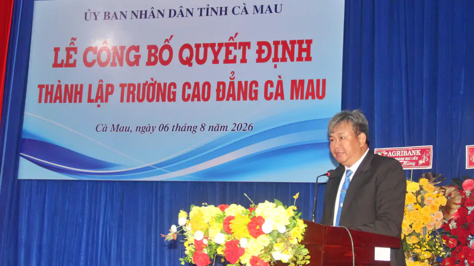 C&agrave; Mau: S&aacute;p nhập 4 trường cao đẳng th&agrave;nh Trường Cao đẳng C&agrave; Mau - Ảnh 4.