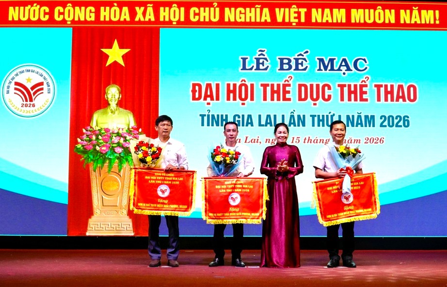 Gia Lai kh&eacute;p lại Đại hội TDTT lần thứ I, xuất qu&acirc;n dự Đại hội to&agrave;n quốc- Ảnh 2.