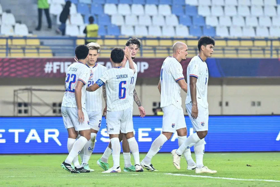 Tuyển Thái Lan thắng đậm Pakistan trong trận ra quân FIFA ASEAN Cup 2026- Ảnh 2.