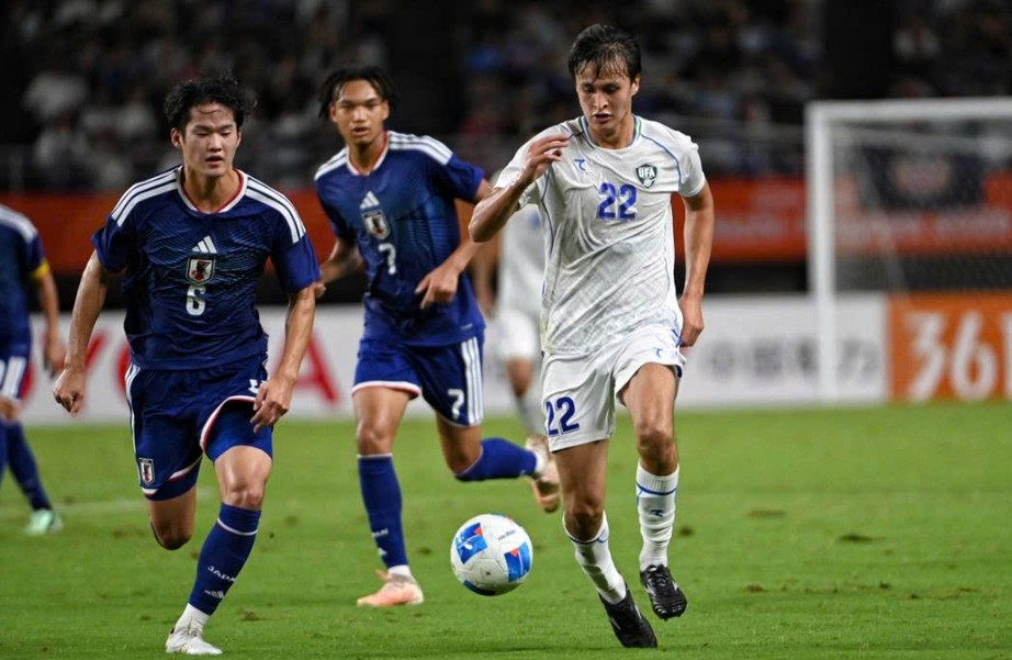 Vượt qua Uzbekistan trên chấm luân lưu, U23 Nhật Bản vào chung kết ASIAD 20- Ảnh 1.