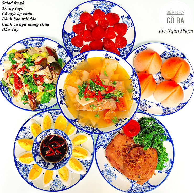 14. C&aacute;c m&oacute;n ăn c&ocirc; nấu đều cực kỳ ch&uacute; trọng tới h&igrave;nh thức. Bởi c&ocirc; nghĩ rằng, m&oacute;n ăn d&ugrave; c&oacute; ngon đến mấy nếu h&igrave;nh thức kh&ocirc;ng hấp dẫn th&igrave; cũng kh&ocirc;ng tạo ra sự vui vẻ cho người ăn.
